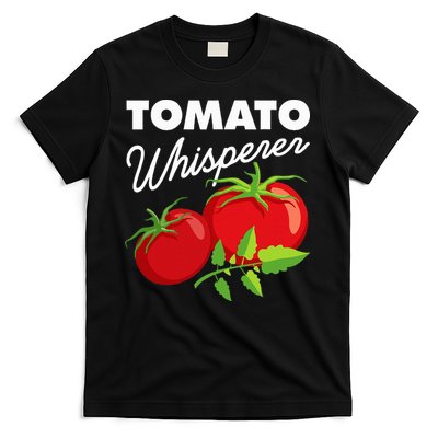 Tomato Whisperer Funny Vegan Farmer Garden Farm Lover Outfit T-Shirt