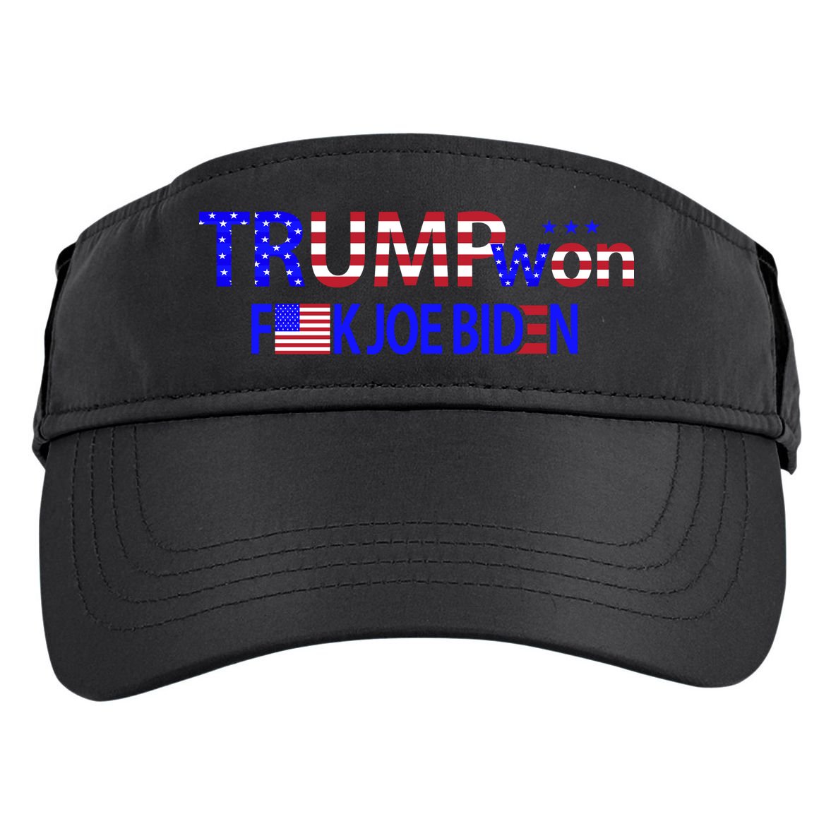 Trump Won F Joe Biden Adult Drive Performance Visor