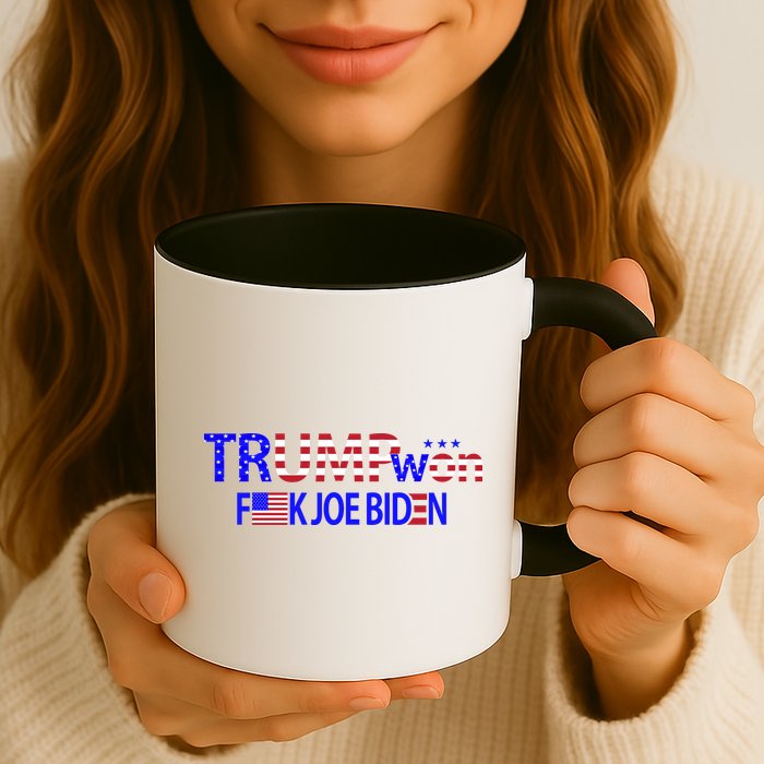 Trump Won F Joe Biden Mug