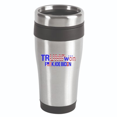Trump Won F Joe Biden 16oz Travel Tumbler