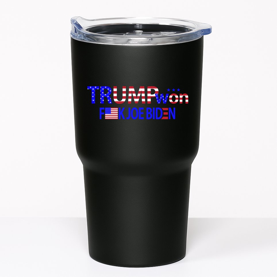 Trump Won F Joe Biden Tumbler