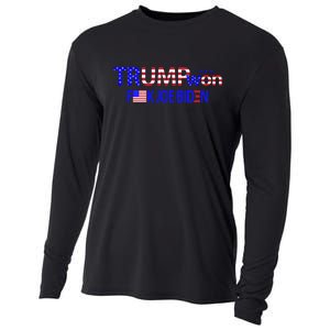 Trump Won F Joe Biden Cooling Performance Long Sleeve Crew