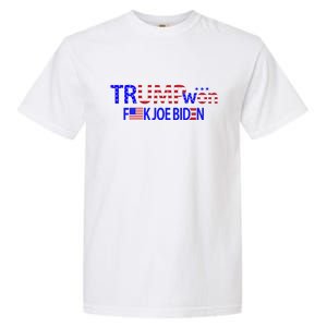 Trump Won F Joe Biden Garment-Dyed Heavyweight T-Shirt