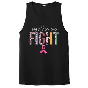 Together We Fight Breast Cancer Awareness Pink Ribbon PosiCharge Competitor Tank