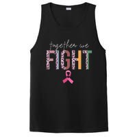 Together We Fight Breast Cancer Awareness Pink Ribbon PosiCharge Competitor Tank