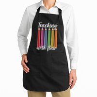 Teaching With Flair Colorful Pencil School Apron