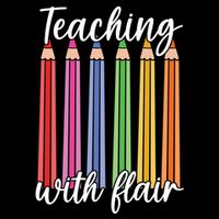 Teaching With Flair Colorful Pencil School Bag
