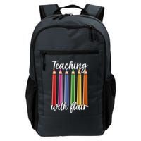 Teaching With Flair Colorful Pencil School Backpack