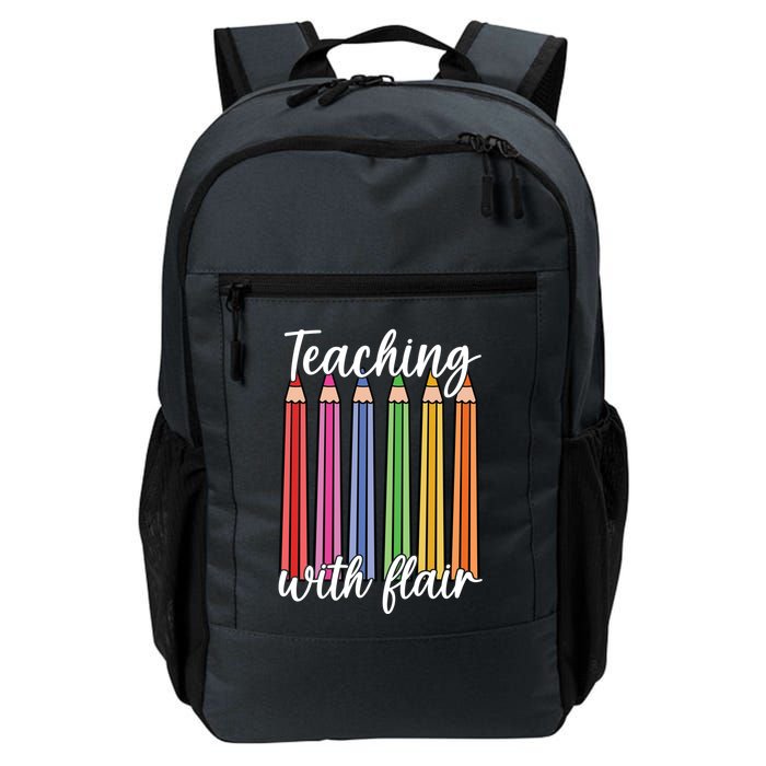 Teaching With Flair Colorful Pencil School Backpack
