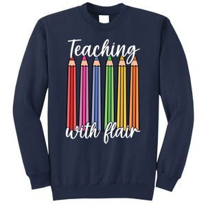 Teaching With Flair Colorful Pencil School Sweatshirt