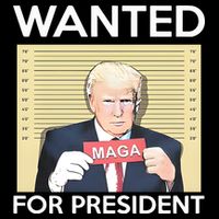 Trump Wanted For President Impact Tech Backpack