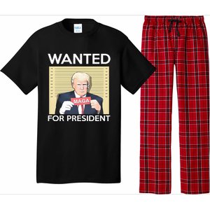 Trump Wanted For President Pajama Set