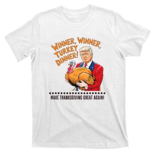 Trump Winner Funny Winner Turkey Dinner Thanksgiving T-Shirt