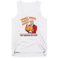 Trump Winner Funny Winner Turkey Dinner Thanksgiving Tank Top