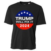 Trump Will Fix It Trump Vance 2024 Election Will Fix It Cooling Performance Crew T-Shirt