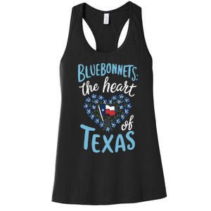 Texas Wildflowers Floral Texas Spring Lesser Sunflower Women's Racerback Tank