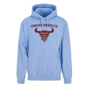 Tornado Wrangler Funny Design Unisex Surf Hoodie