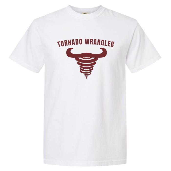 Tornado Wrangler Funny Design Garment-Dyed Heavyweight T-Shirt