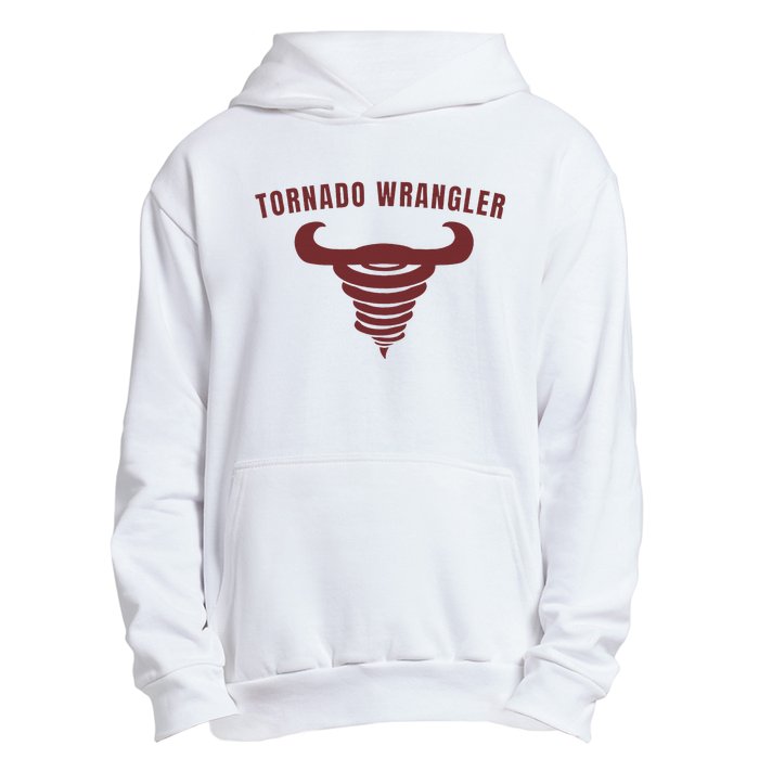 Tornado Wrangler Funny Design Urban Pullover Hoodie