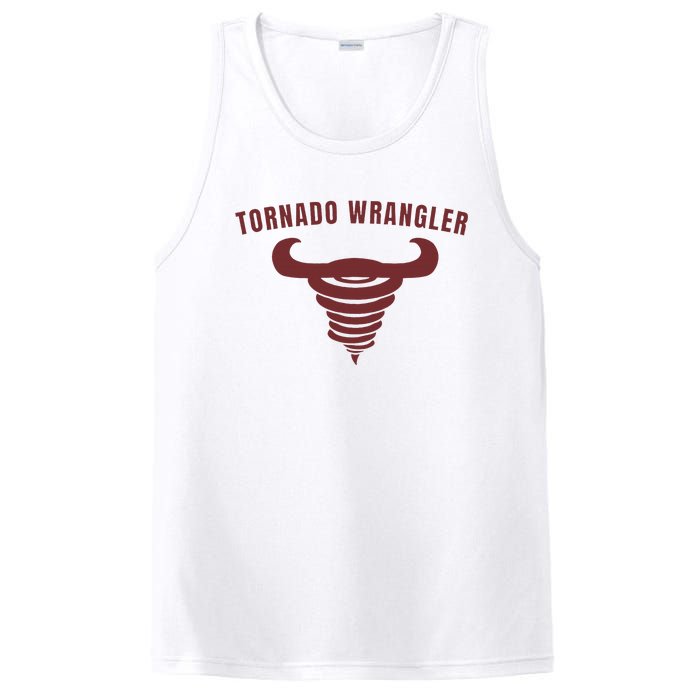 Tornado Wrangler Funny Design PosiCharge Competitor Tank