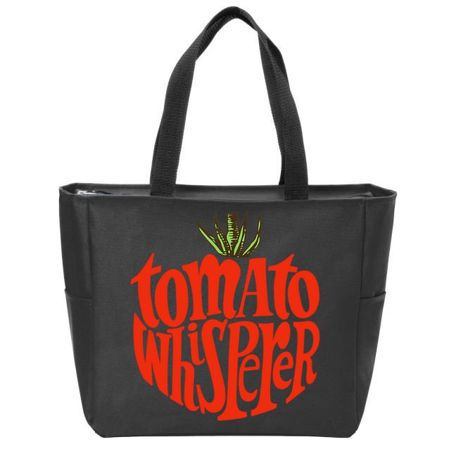 Tomato Whisperer For Gardening Enthusiasts Zip Tote Bag