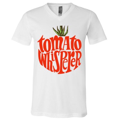 Tomato Whisperer For Gardening Enthusiasts V-Neck T-Shirt
