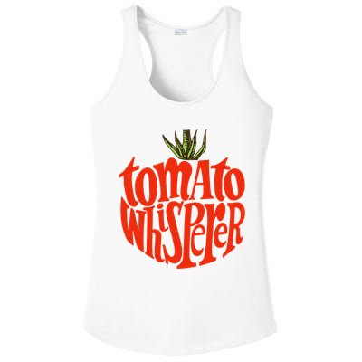 Tomato Whisperer For Gardening Enthusiasts Ladies PosiCharge Competitor Racerback Tank