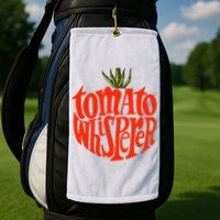 Tomato Whisperer For Gardening Enthusiasts Golf Towel