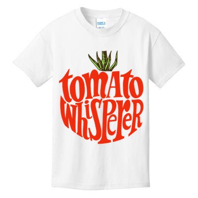 Tomato Whisperer For Gardening Enthusiasts Kids T-Shirt