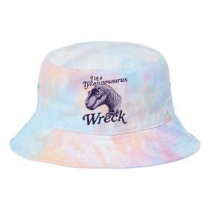 Tyrannosaurus Wreck Funny Dinosaur Design Tie Dye Newport Bucket Hat