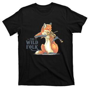 The Wild Folk Fox On Fiddle T-Shirt