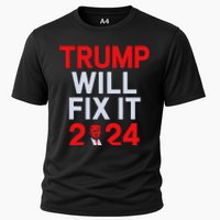 Trump Will Fix It Election 2024 Cooling Performance Crew T-Shirt