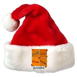 Thanksgiving Words Family Thankful Blessings Gather Gift Premium Christmas Santa Hat