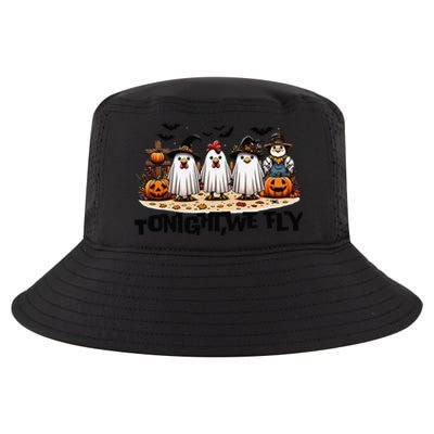 Tonight We Fly Chicken Farm Animal Lover Halloween Cool Comfort Performance Bucket Hat