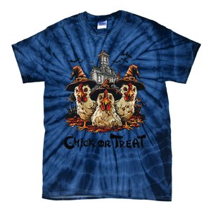 Tonight We Fly Halloween Chicken Fall Farm Animals Tie-Dye T-Shirt