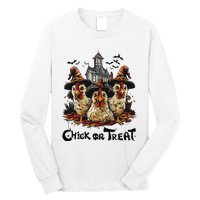 Tonight We Fly Halloween Chicken Fall Farm Animals Long Sleeve Shirt