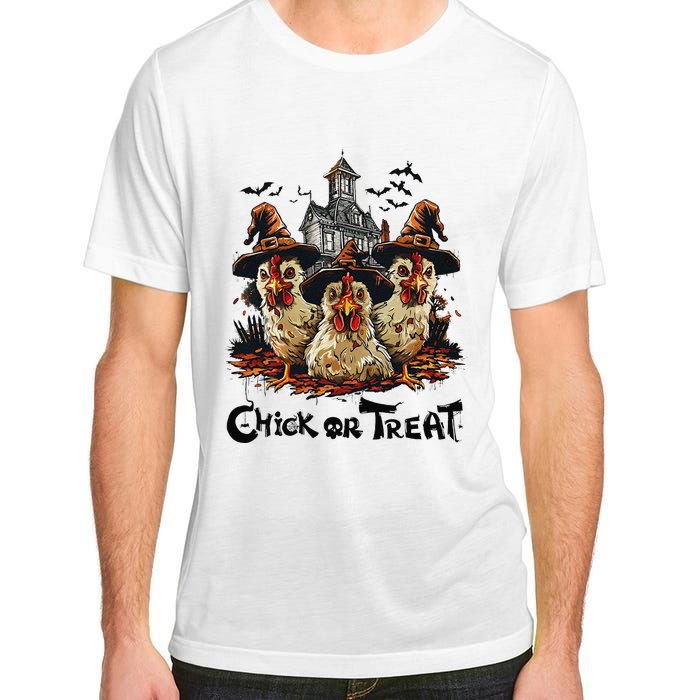 Tonight We Fly Halloween Chicken Fall Farm Animals Adult ChromaSoft Performance T-Shirt