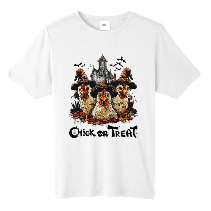 Tonight We Fly Halloween Chicken Fall Farm Animals Tall Fusion ChromaSoft Performance T-Shirt