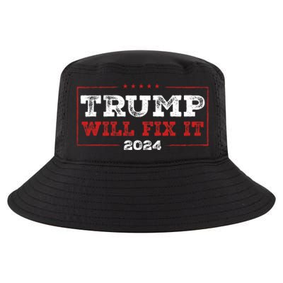 Trump Will Fix It 2024 Cool Comfort Performance Bucket Hat