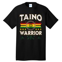 Taino Warrior Flag Native American Arawak Boriken Borinquen Tall T-Shirt