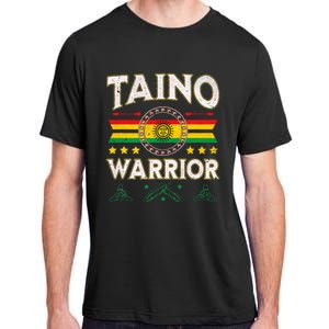 Taino Warrior Flag Native American Arawak Boriken Borinquen Adult ChromaSoft Performance T-Shirt