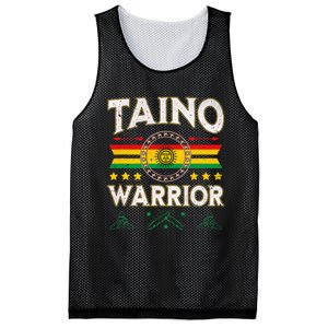 Taino Warrior Flag Native American Arawak Boriken Borinquen Mesh Reversible Basketball Jersey Tank