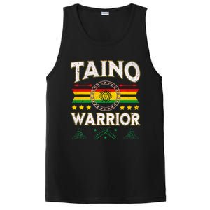 Taino Warrior Flag Native American Arawak Boriken Borinquen PosiCharge Competitor Tank