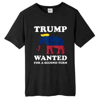 Trump Wanted For Second Term 2024 Pro Trump 2024 Election Tall Fusion ChromaSoft Performance T-Shirt