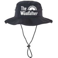 The Woodfather Funny Woodworking Carpenter Joke Woodworker Legacy Cool Fit Booney Bucket Hat