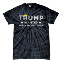 Trump Wanted For Second Term 2024 45 47 Squared Donald Trump For President Tie-Dye T-Shirt