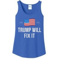 Trump Will Fix It Ladies Essential Tank