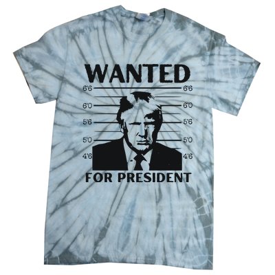 Trump Wanted For President Im Voting For Trump 2024 Tie-Dye T-Shirt