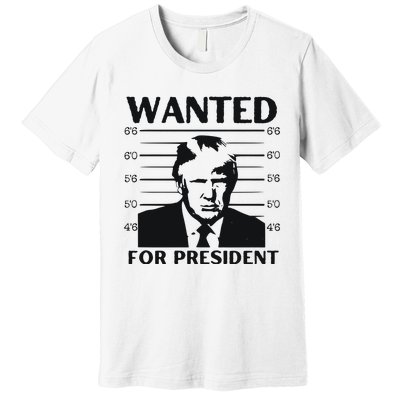 Trump Wanted For President Im Voting For Trump 2024 Premium T-Shirt