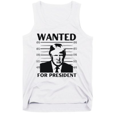 Trump Wanted For President Im Voting For Trump 2024 Tank Top